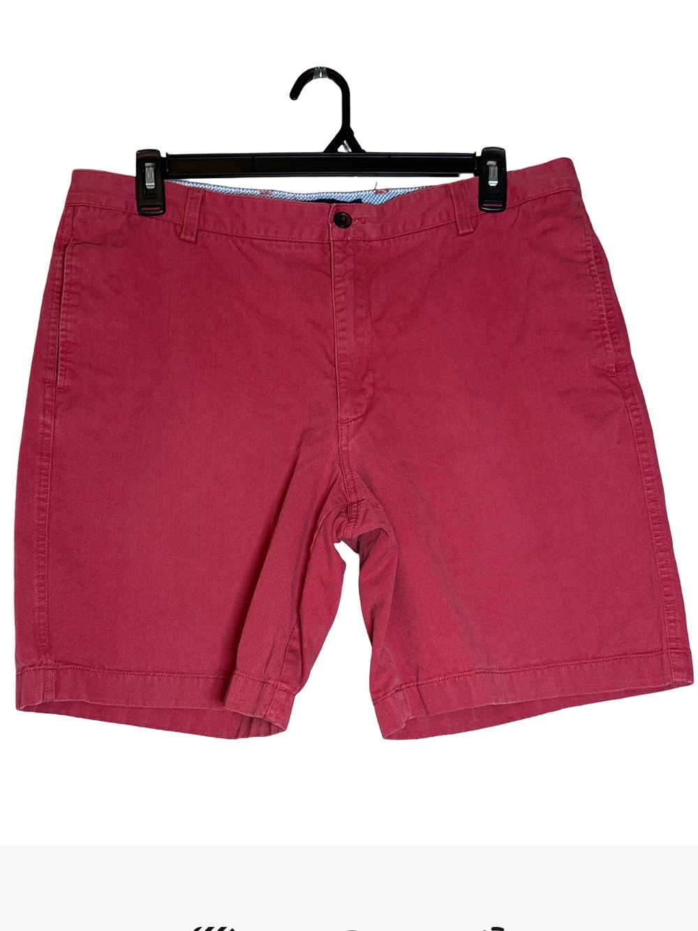 Chaps Flat Front Casual Chino Red Leaf Walking Shorts Men’s 38